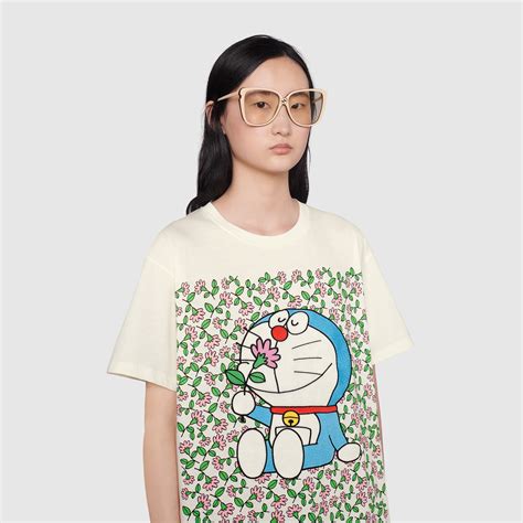 doraemon t shirt gucci|gucci doraemon sweater.